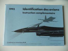 Reglement Identification des avions 1993 Armée suisse