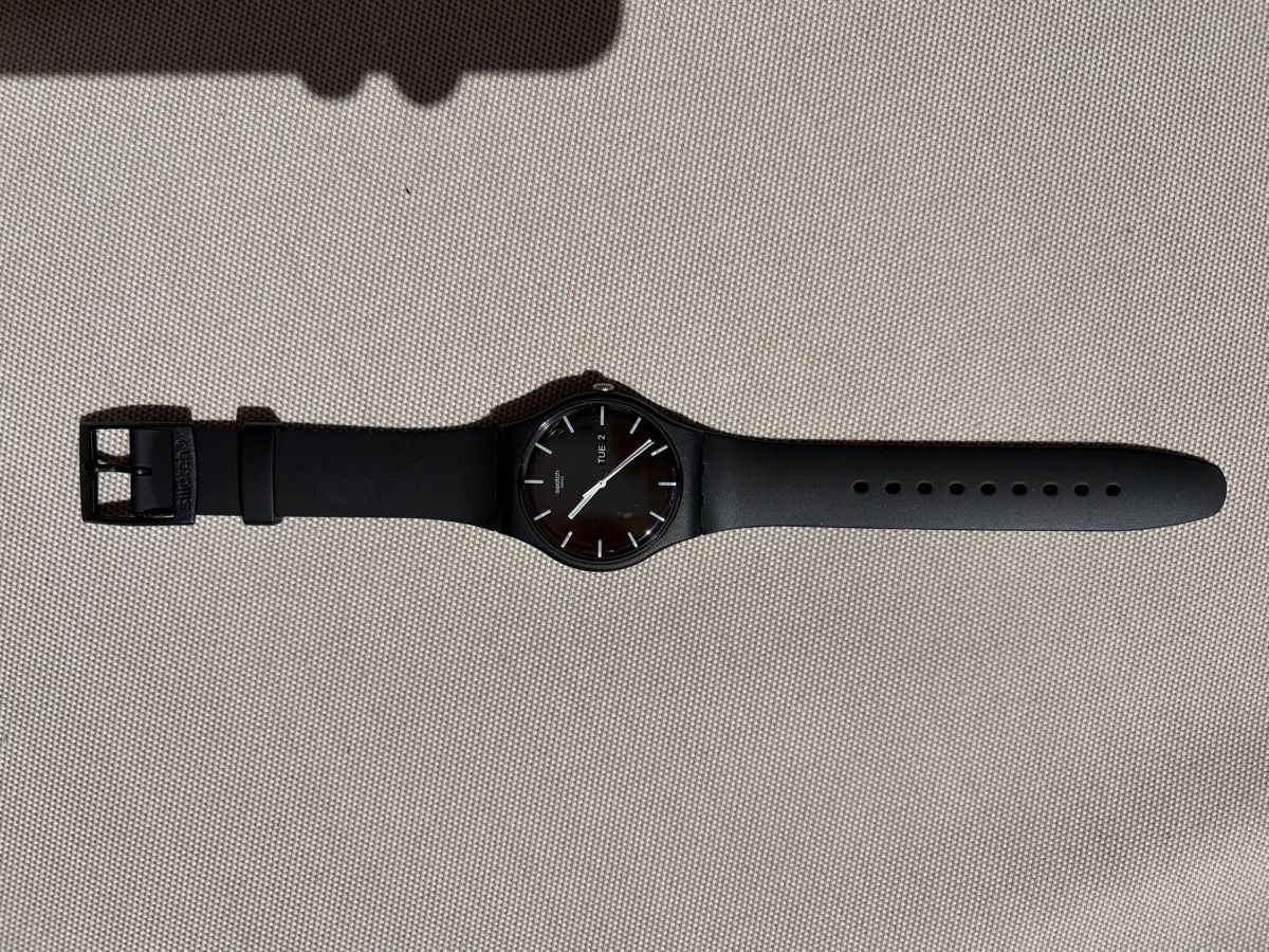 Swatch Orologi: Swatch Uhr New Gent schwarz  – Usato da Möhlin venduto da seerose6 1