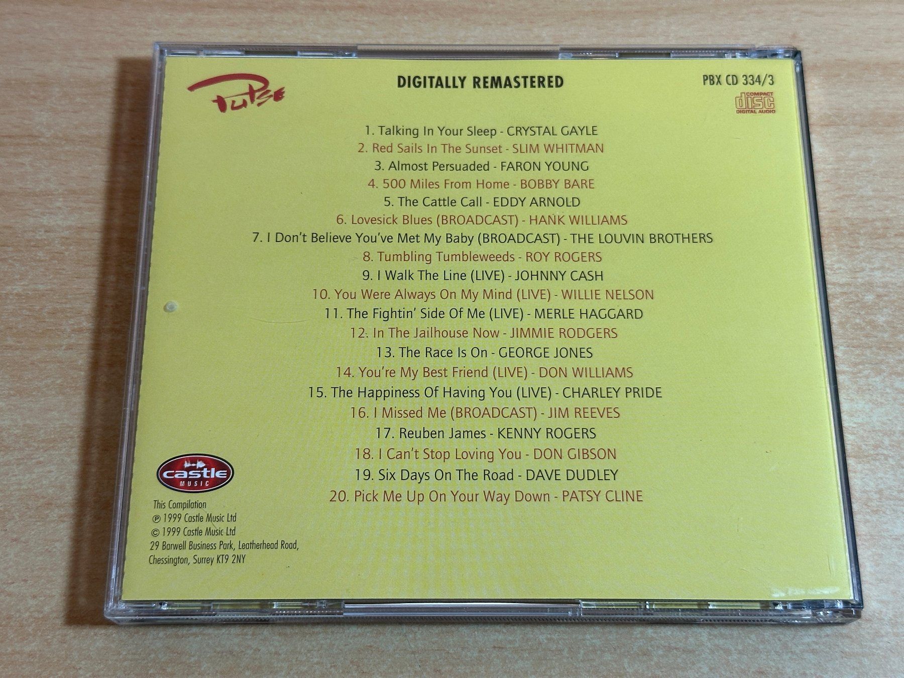 CDs: Various – Country Classics - 3 CD – Gebraucht aus Rikon im Tösstal von Alpenmutz 6