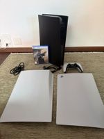 Sony Playstation 5 Konsole Black and White Cover James Bond