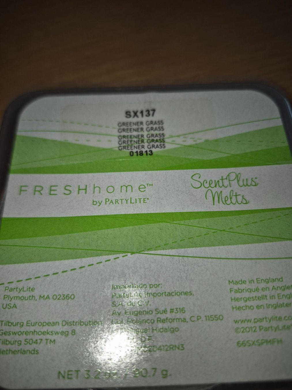 Partylite Candele: Partylite Aroma Melts Greener Grass – Usato da Buttikon SZ venduto da sefa02 2