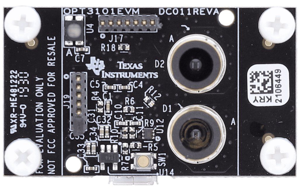 Texas Instruments Componenti elettronici: OPT3101EVM (Evaluationboard für optischer Sensor) – Nuovo (secondo la descrizione) da Siebnen venduto da Arko27 1