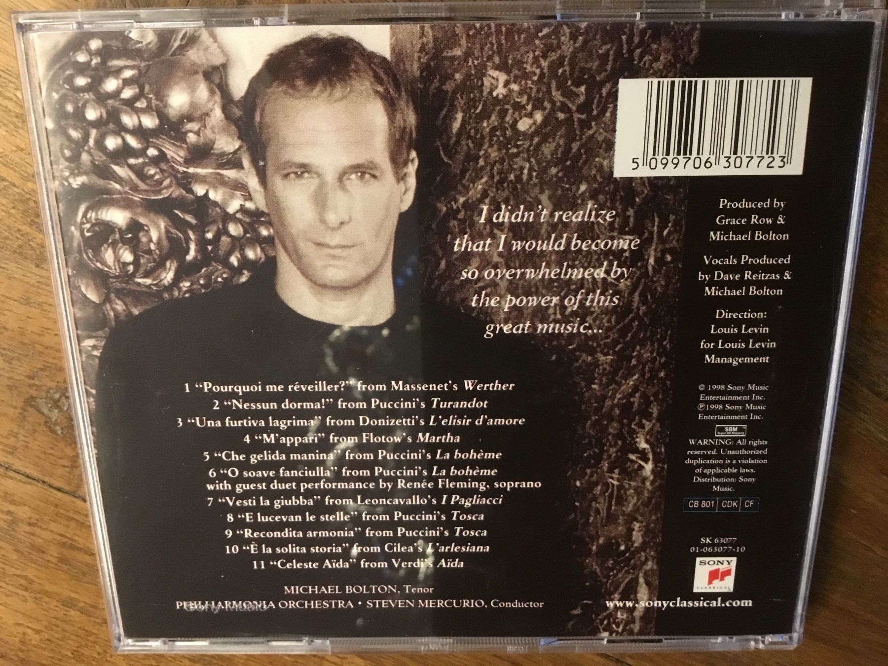 CD: Michael Bolton - My Secret Passion - CD , – Usato da Thierachern venduto da sweden08 1