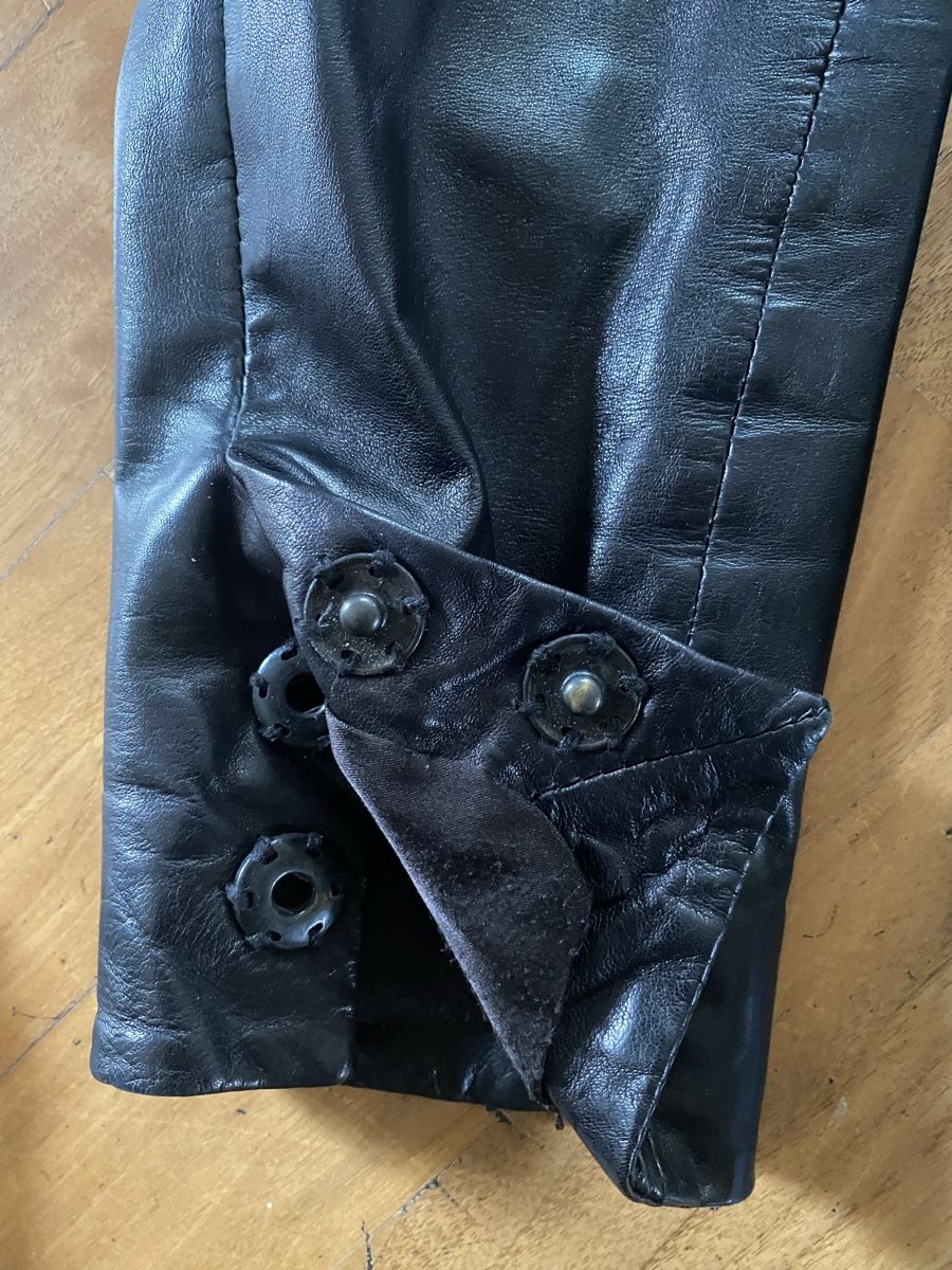 Marc Cain Jacken: Marc Cain Lederjacke Gr. N 4, echtes Lammnappa Leder. – Gebraucht aus Matten b. Interl von Kings-Fashion 4