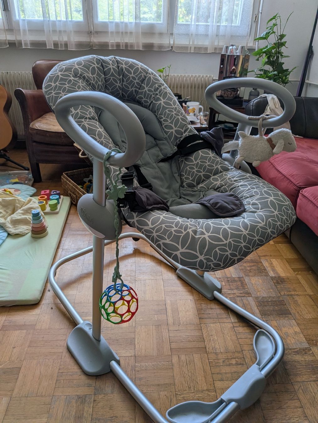 Béaba Sdraiette & Sdraiette a dondolo: fauteuil à bascule BEABA – Usato da Genève venduto da Loloana