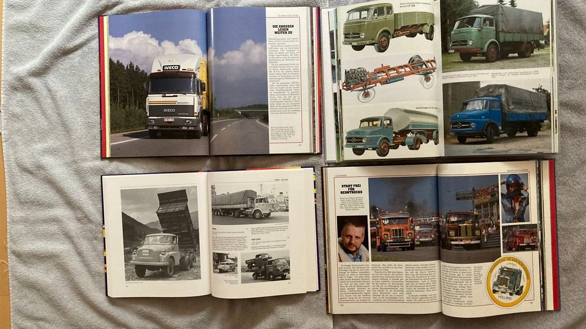 Libri: Lastwagenbücher – Usato da Kaiseraugst venduto da wombat51 5