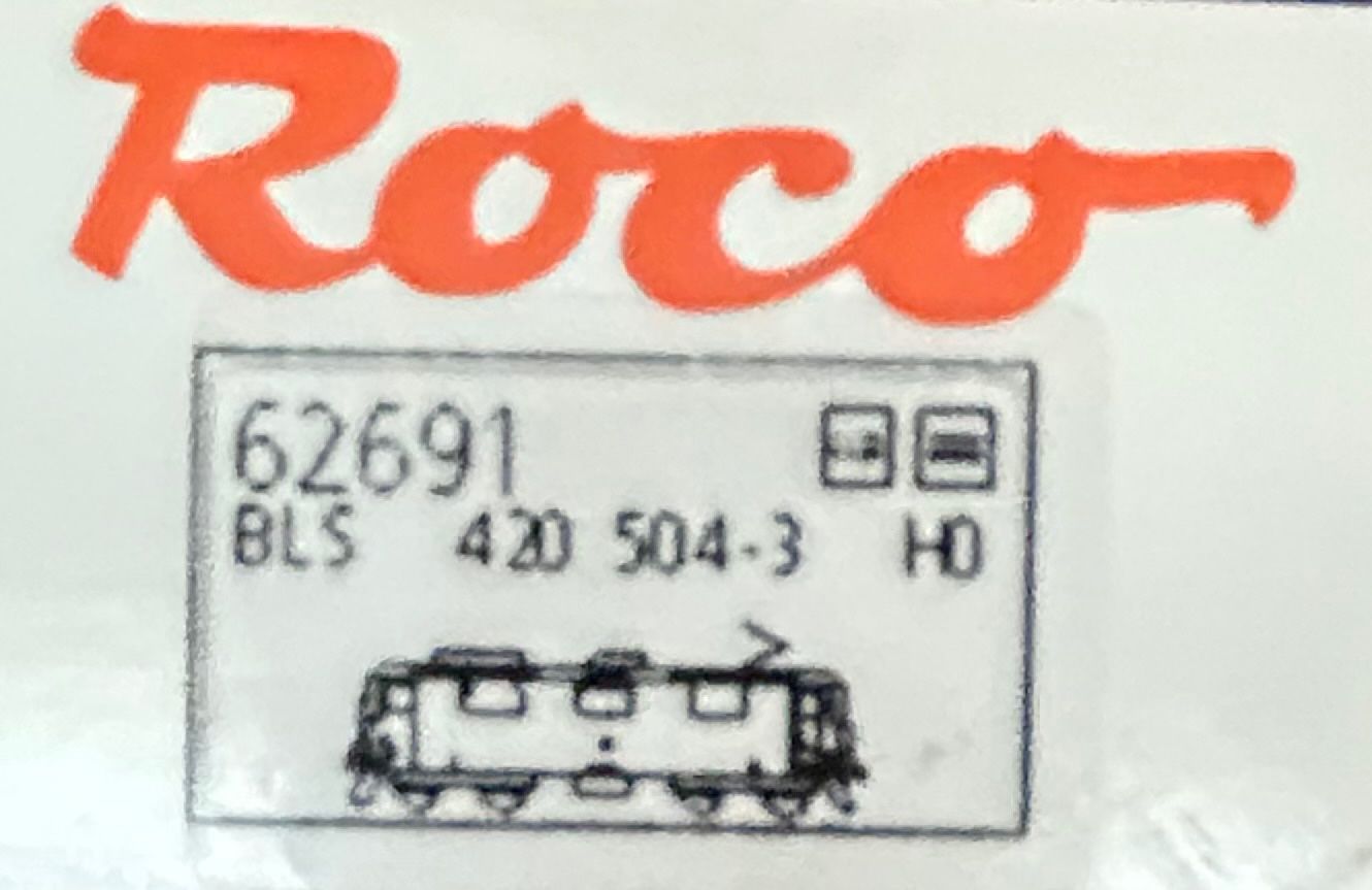 Roco Modellini di ferrovie: H0/DC Roco 62691 BLS Re 420 504-3 – Nuovo (secondo la descrizione) da Belp venduto da AEMA-Modellbau 1