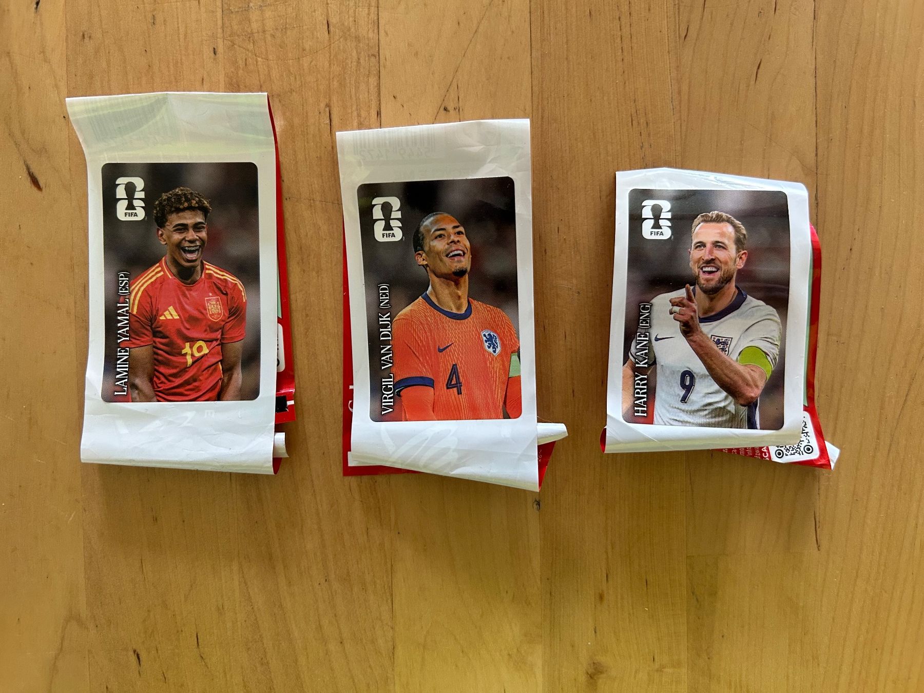 Panini Cartes à collectionner: 3x Coca Cola Panini Yamal, Van Djik, Kane – D'occasion à Meienried par janosch7