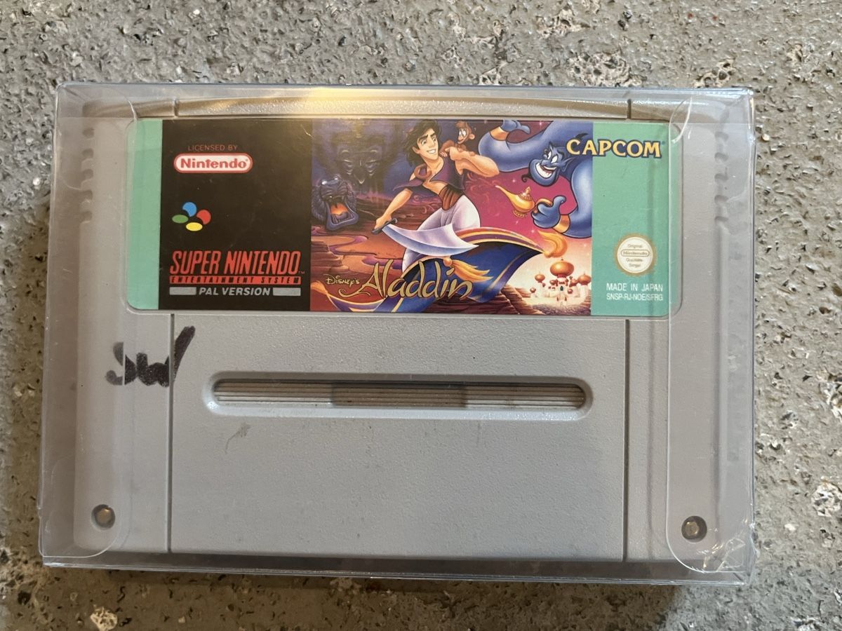 Nintendo Giochi: SuperNintendo Spiel Aladdin – Usato da Glarus venduto da Kathrin-1988