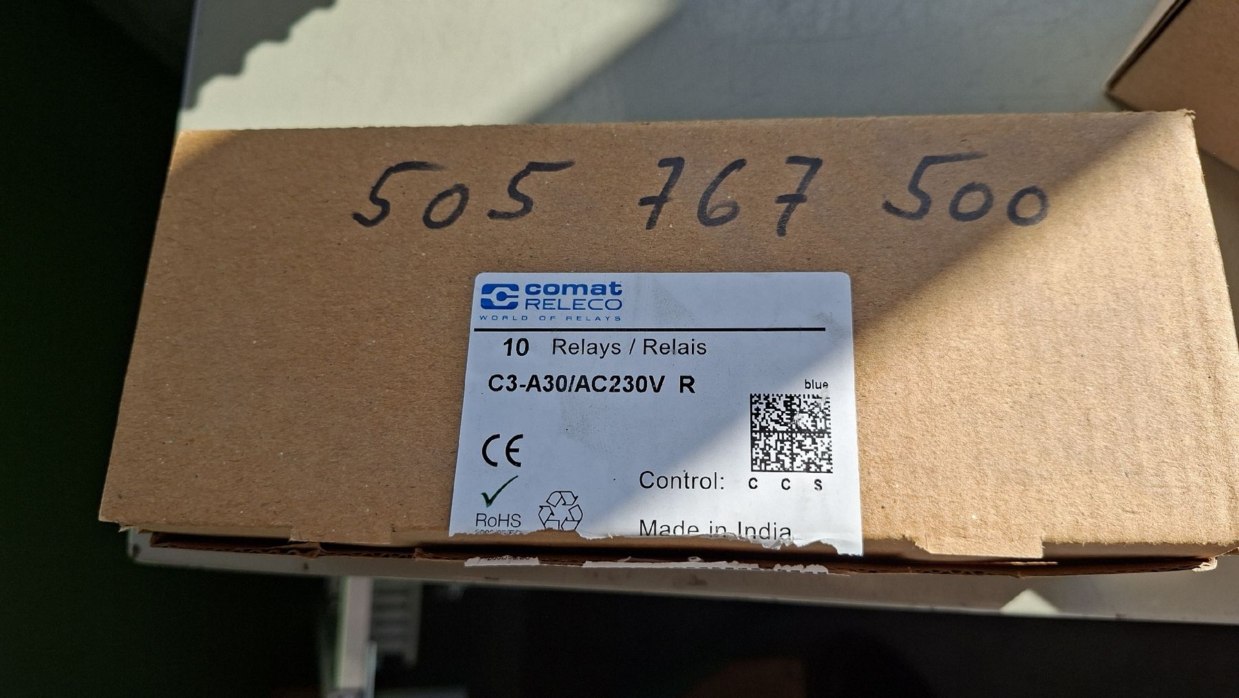 Composants électroniques: Comat C3-A30/AC230V – Neuf (Voir description) à Illnau par sthaenni 2