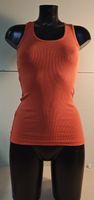Tank Top in rot, gerippt, neu Damen. Gr.S (nov539)