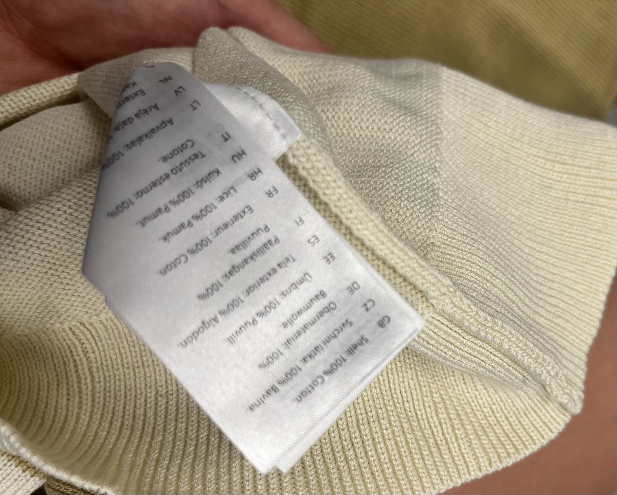 Cos Pullover & Sweatshirts: COS Polo Strickshirt beige blau XS – Gebraucht aus Bern von superduper 3