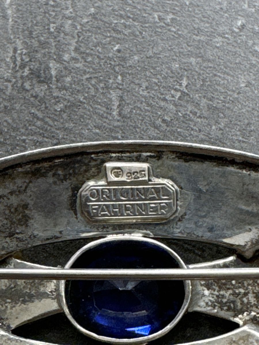 Broschen & Nadeln: Original Fahrner Brosche aus Sterlingsilber – Gebraucht aus Grenchen von servet.t 2