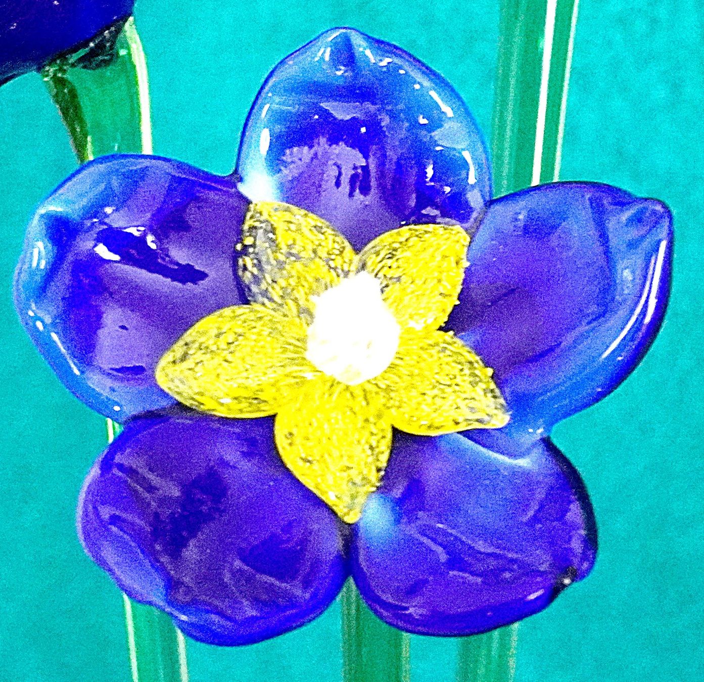 Murano Alle Dekorationen: Glasblumen Blumen aus Glas Murano – Neu (gemäss Beschreibung) aus Baar von 2cvbaar 3
