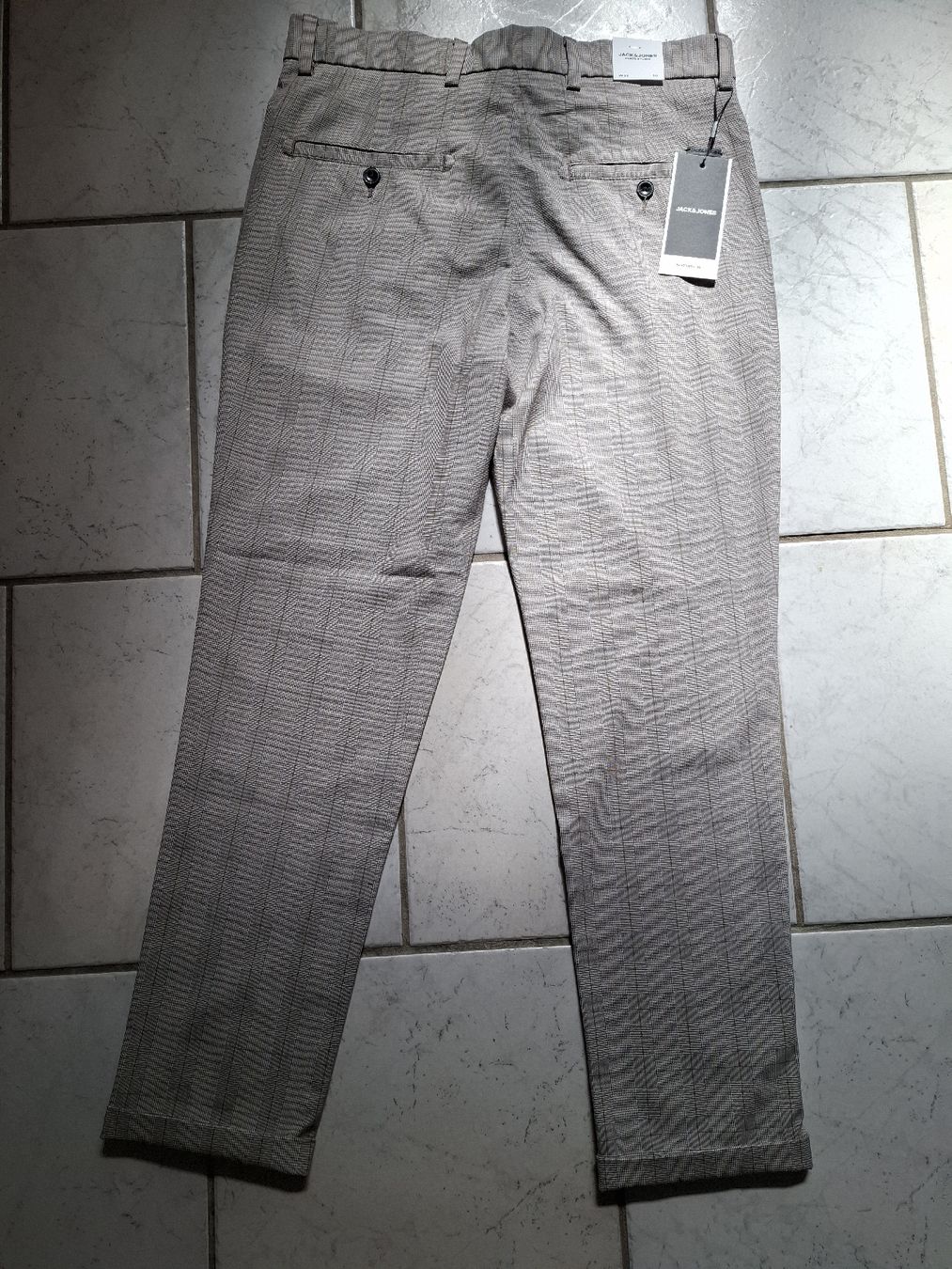 Jack & Jones Pantaloni: Jack and Jones Hose Kariert – Nuovo (secondo la descrizione) da Rafz venduto da Isidorro1 2