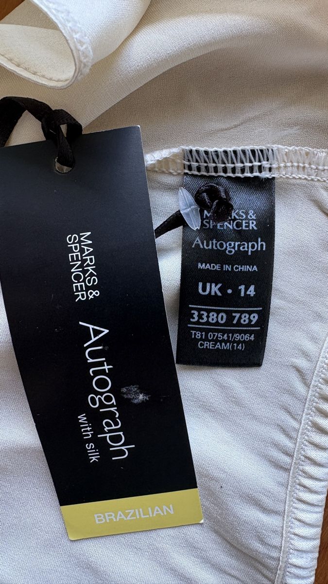 Autres dessous: Autograph M&S slip Brief Seide 38 40 M  – Neuf avec emballage d'origine à Rheinfelden par nad_6hrl 2