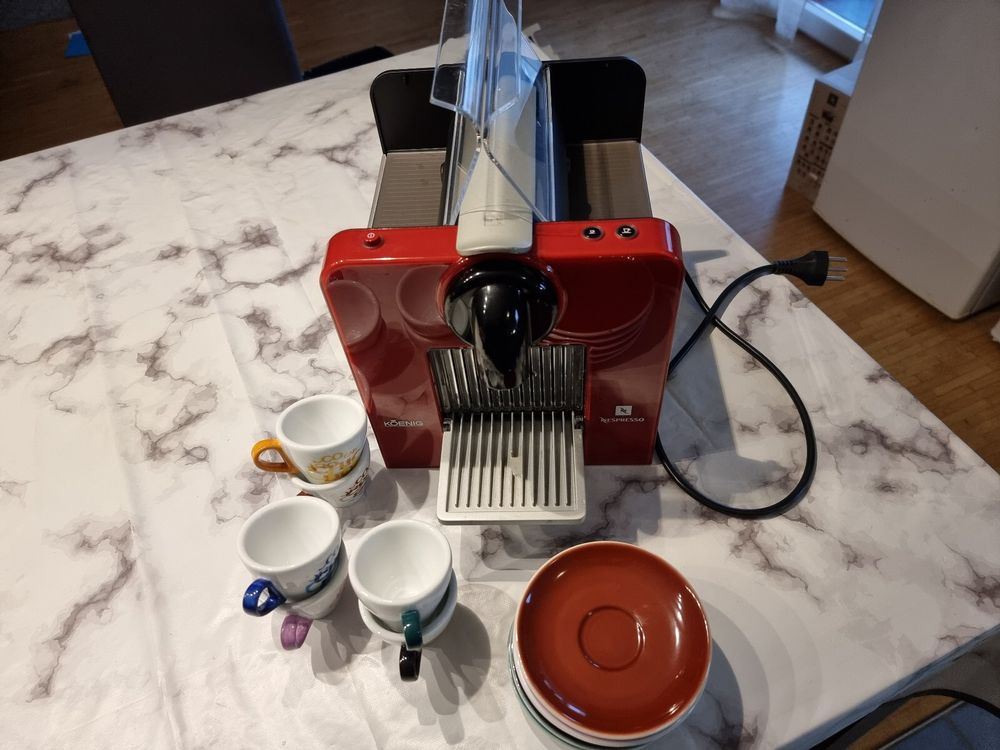 Machine à café Koenig LE CUBE (Nespresso) Kaufen auf Ricardo