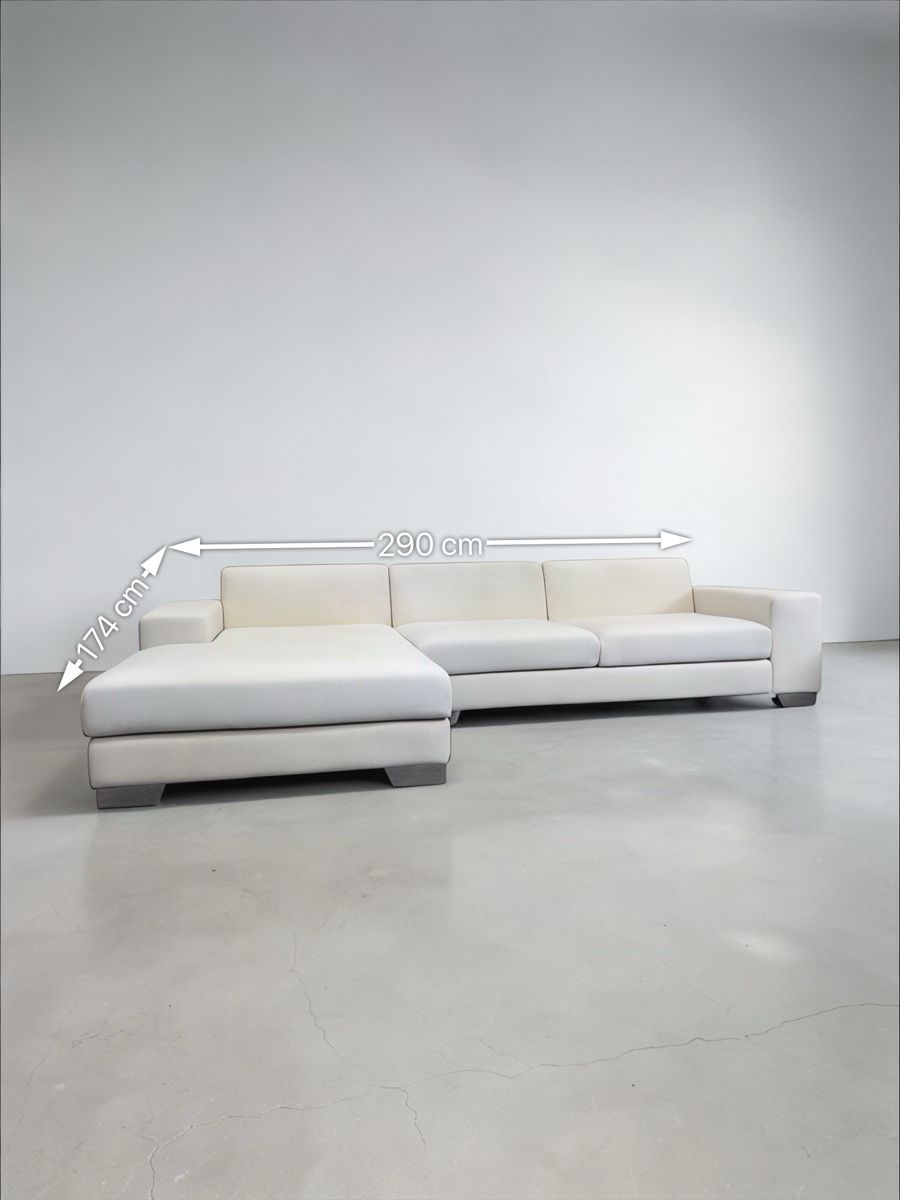Sofas: Ecksofa der Marke Sophisticated Hellcreme – D'occasion à Fehraltorf par Sofalab.swiss 5