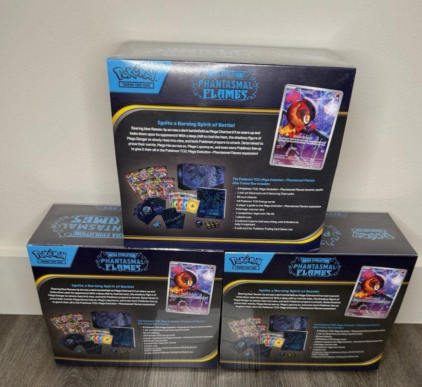 Pokémon Sammelbilder & Trading cards: Phantasmal Flames Elite Trainer Box EN – Neu (gemäss Beschreibung) aus Tegerfelden von gar_p2kl 1
