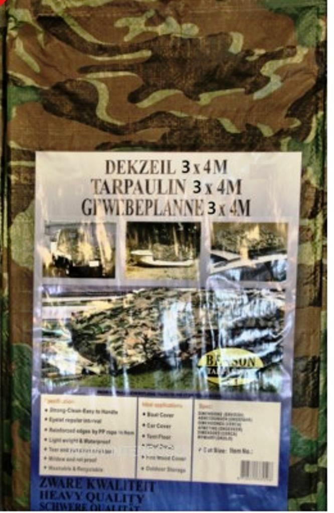 Altro per Esercito: Abdeck-Plane 3 Meter x 4 Meter Armee – Nuovo e nell'imballaggio originale da St. Gallen venduto da schnaeppchen-preise 1