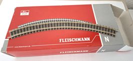 Fleischmann Gleis gebogen Art. 9125