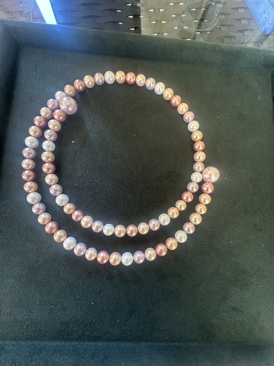Catenine: Choker mit Süsswasser Shell Perlen – Nuovo e nell'imballaggio originale da Kriens venduto da Hortensie6 2
