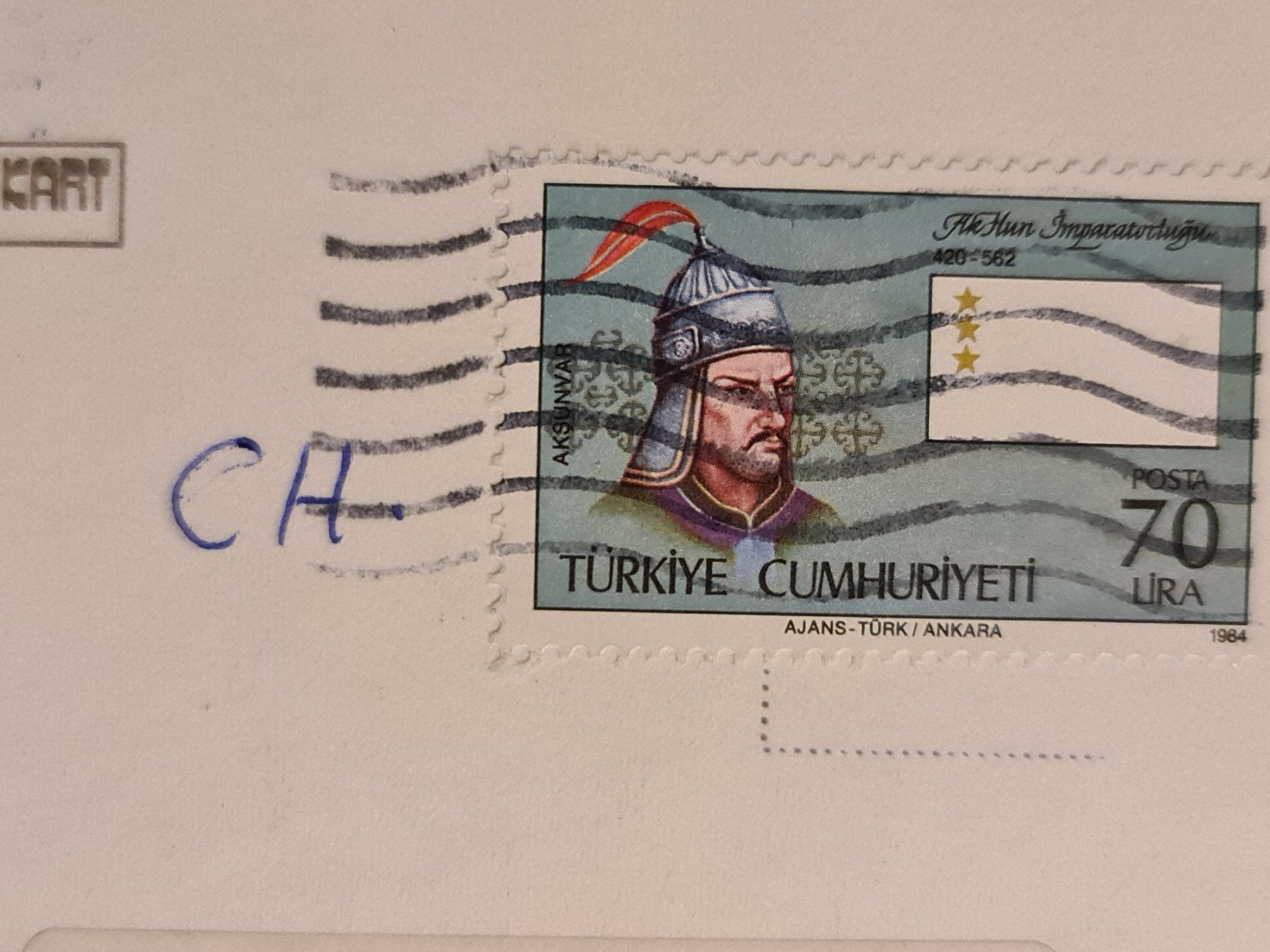 Cartoline postali: Ansichtskarte Ankara Türkei – Usato da Dintikon venduto da Vexi 1