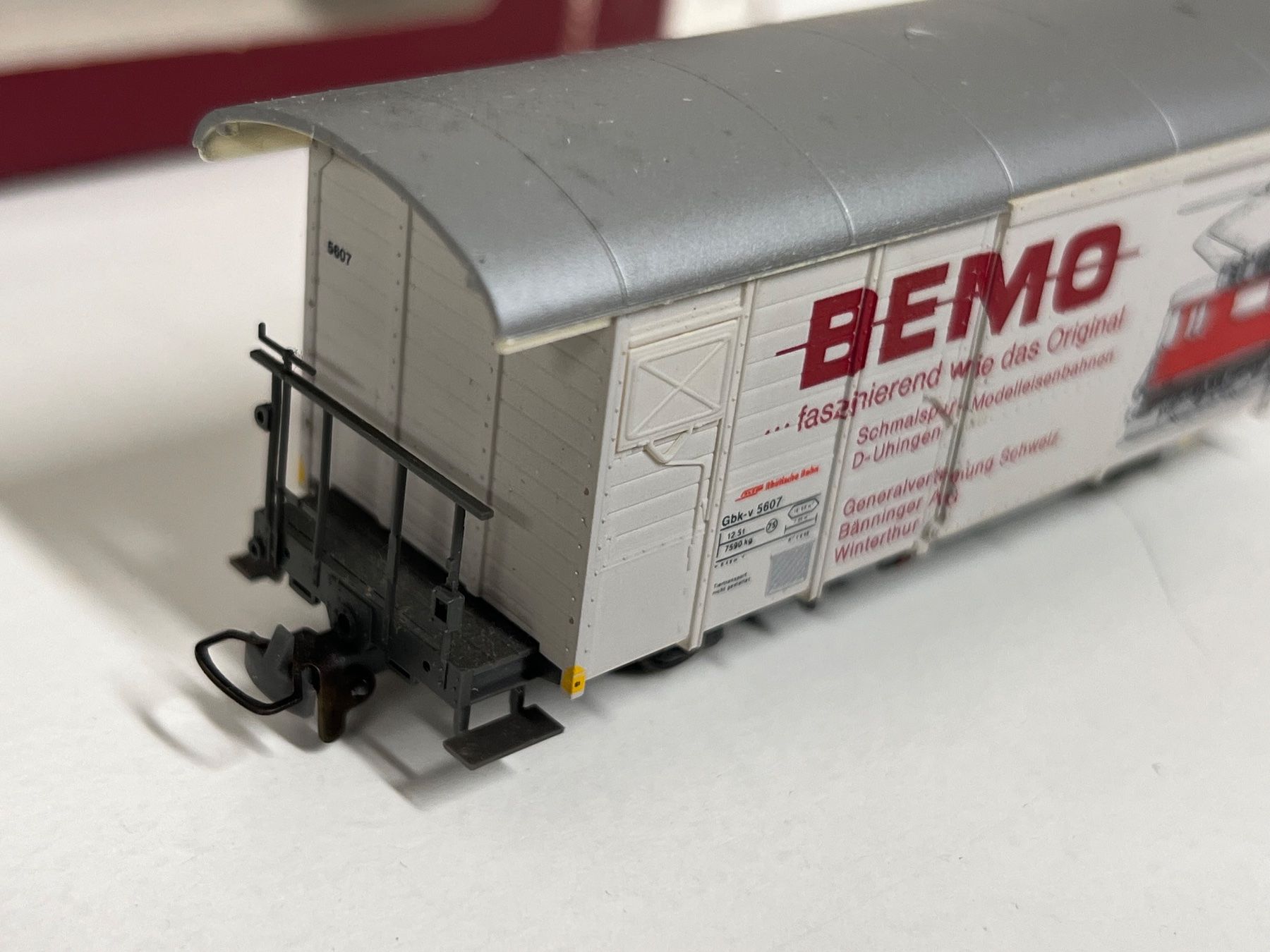 Bemo Modellini di ferrovie: Bemo  Gbk-v 5607   RhB H0m – Usato da Neuenhof venduto da ludovicco 3
