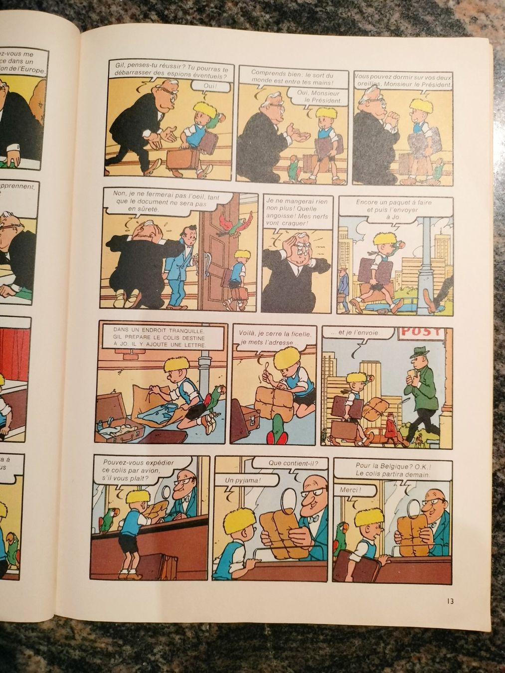 Comics: GIL ET JO N°14  Agents Secrets EO - 04.1977 -  Jef Nys – Gebraucht aus Cortaillod von rozinna 3