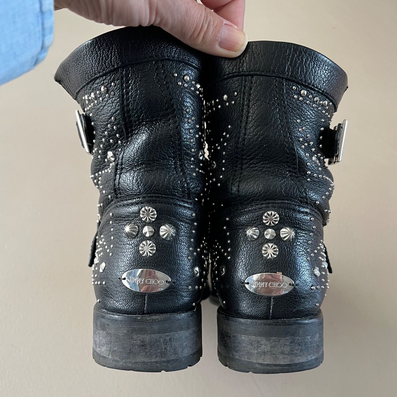 Jimmy Choo Scarpe da donna: JIMMY CHOO Biker Boots 🖤 – Usato da Zürich venduto da ClosetQueen 5