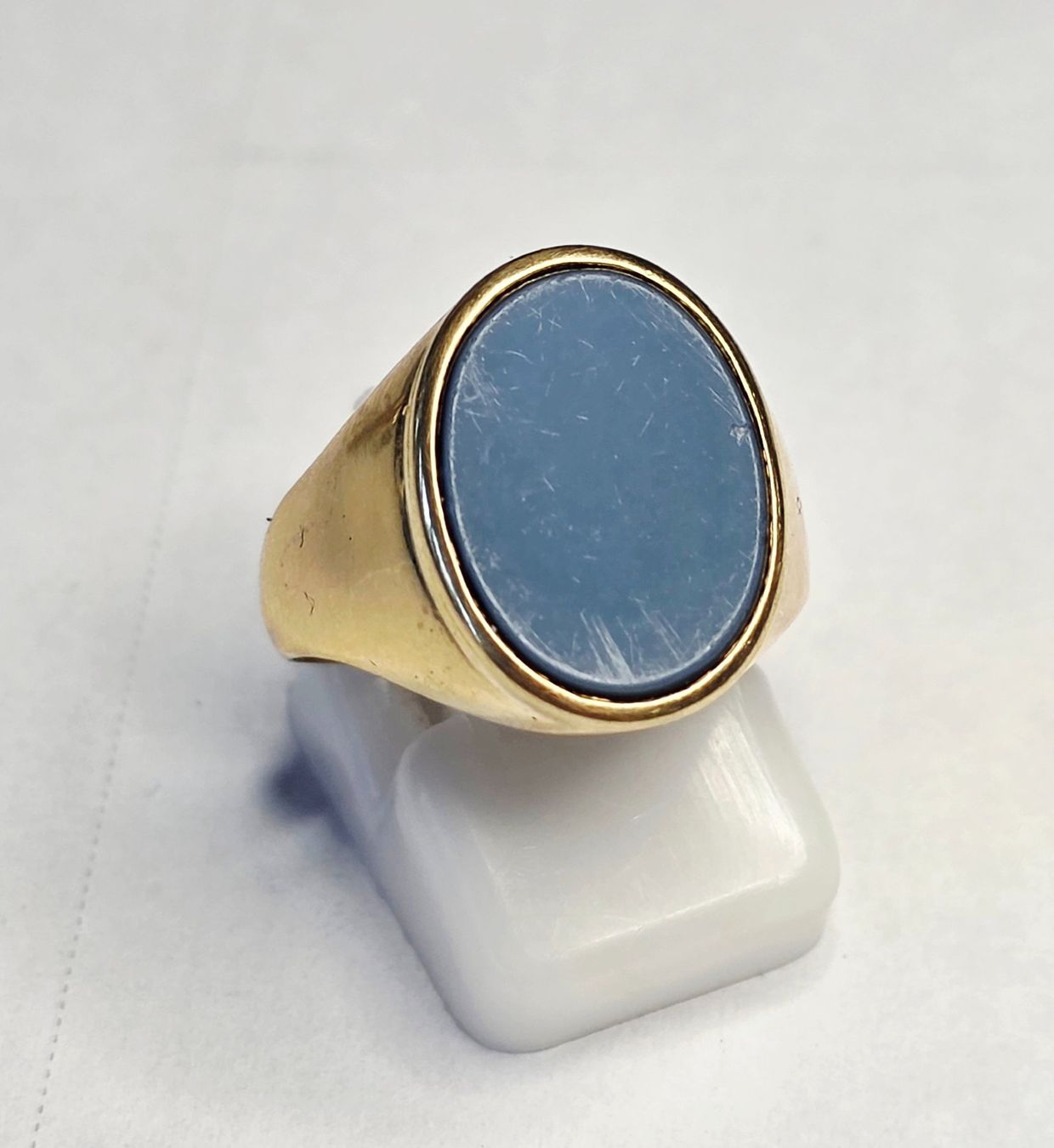Anelli: Goldring blau – Usato da Zürich venduto da adriben 8