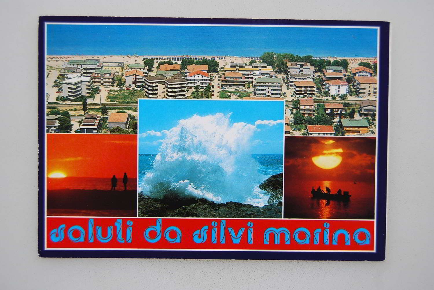 Cartoline postali: AK saluti da silvi marina – Usato da Rüfenacht BE venduto da Toro06