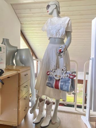 Kleid 2teilig, Vintage