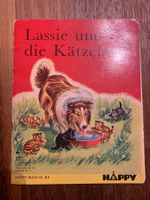 ♥ Altes Happy Buch Lassie und die Kätzchen, Nr. E1