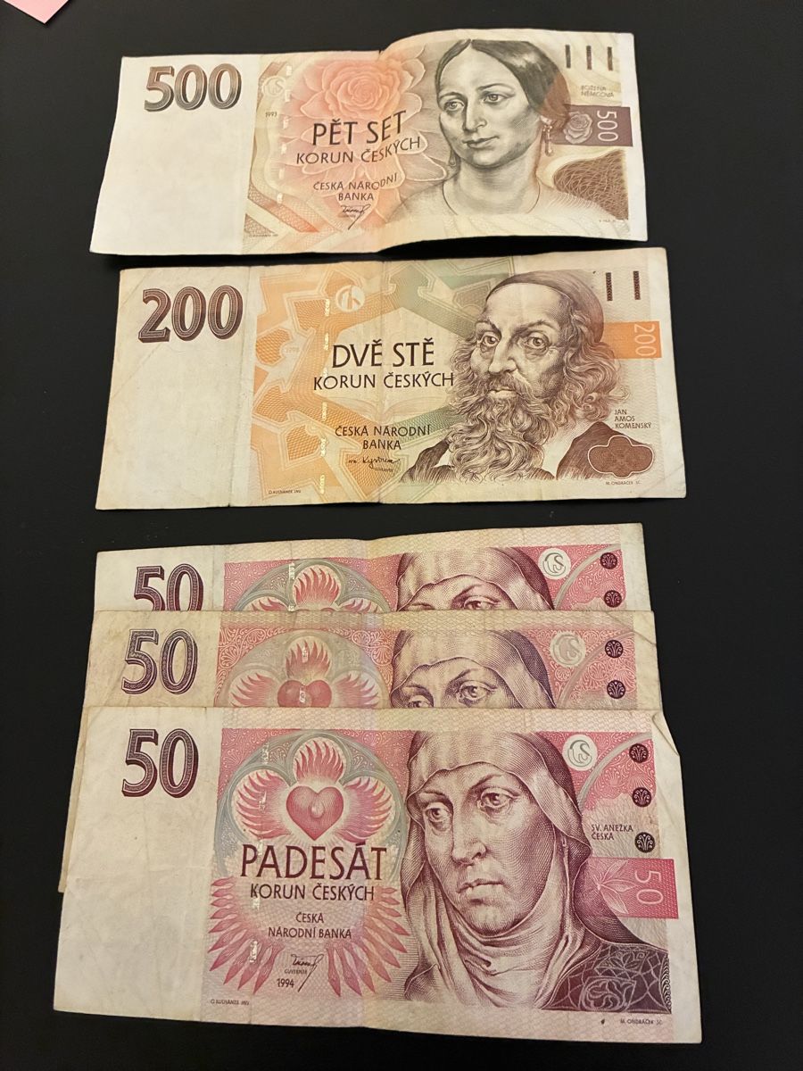 Banconote: 850 korun – Usato da Dällikon venduto da Woldbanknoten 1