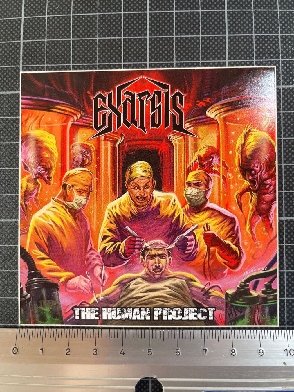 Aufkleber: Exarsis The Human Project Sticker Thrash Metal – Neu (gemäss Beschreibung) aus Bischofszell von Klabauta