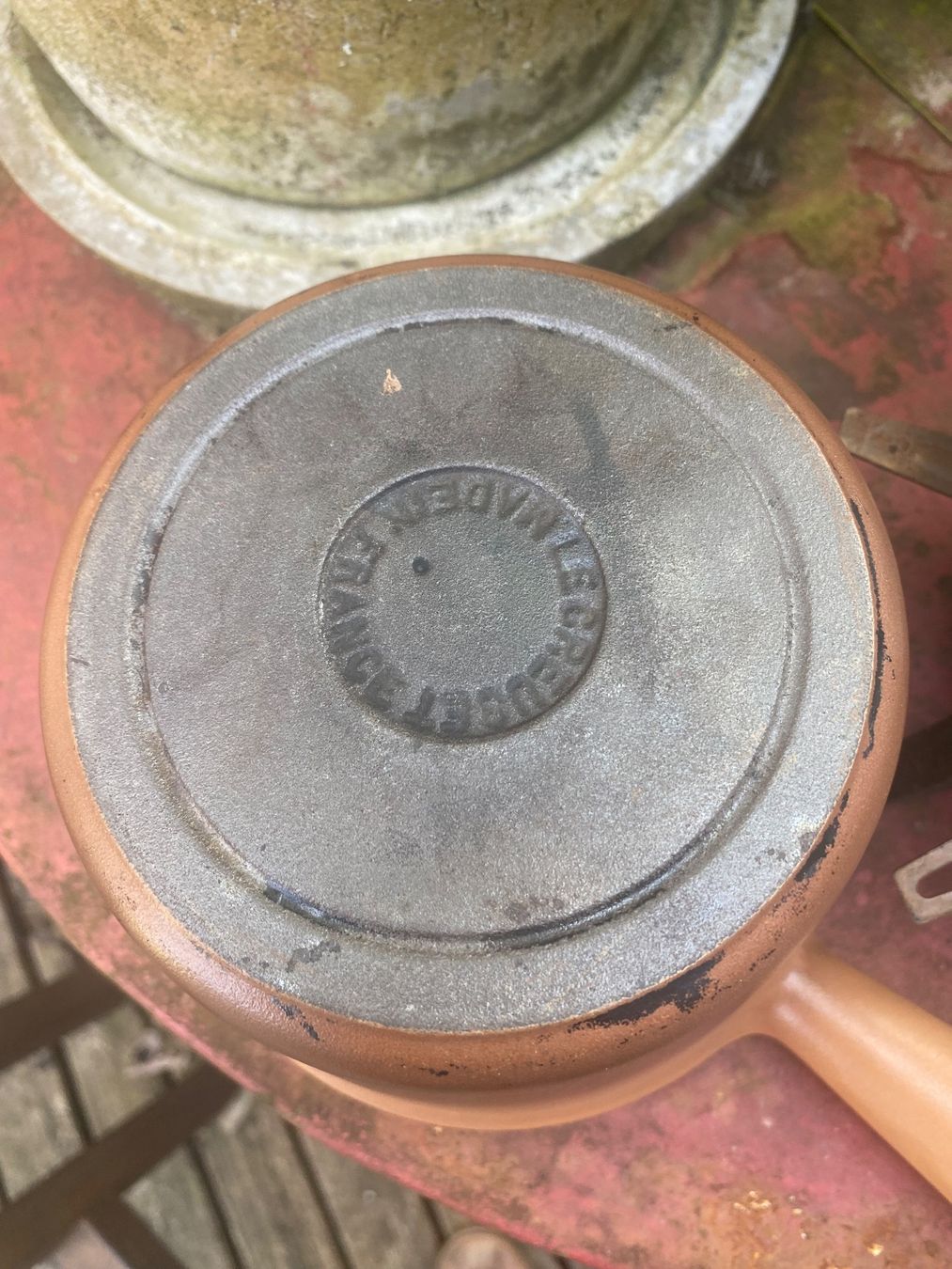 Le Creuset Pentole: Le creuset Caquelon mit Deckel – Usato da solothurn venduto da soko75 6