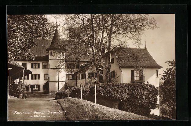 Cartoline postali: Brestenberg, Kuranstalt Schloss Brestenb – Usato da Berlin venduto da bartko-reher