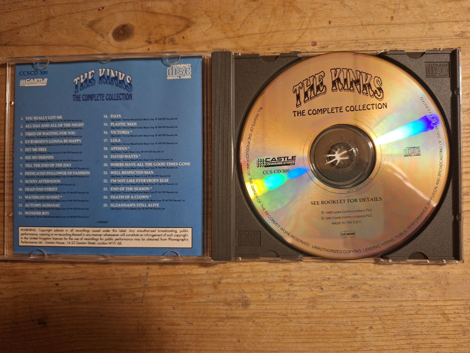 CD: The Kinks " the complete collection" – Usato da Schwarzenburg venduto da Ralfi1 2