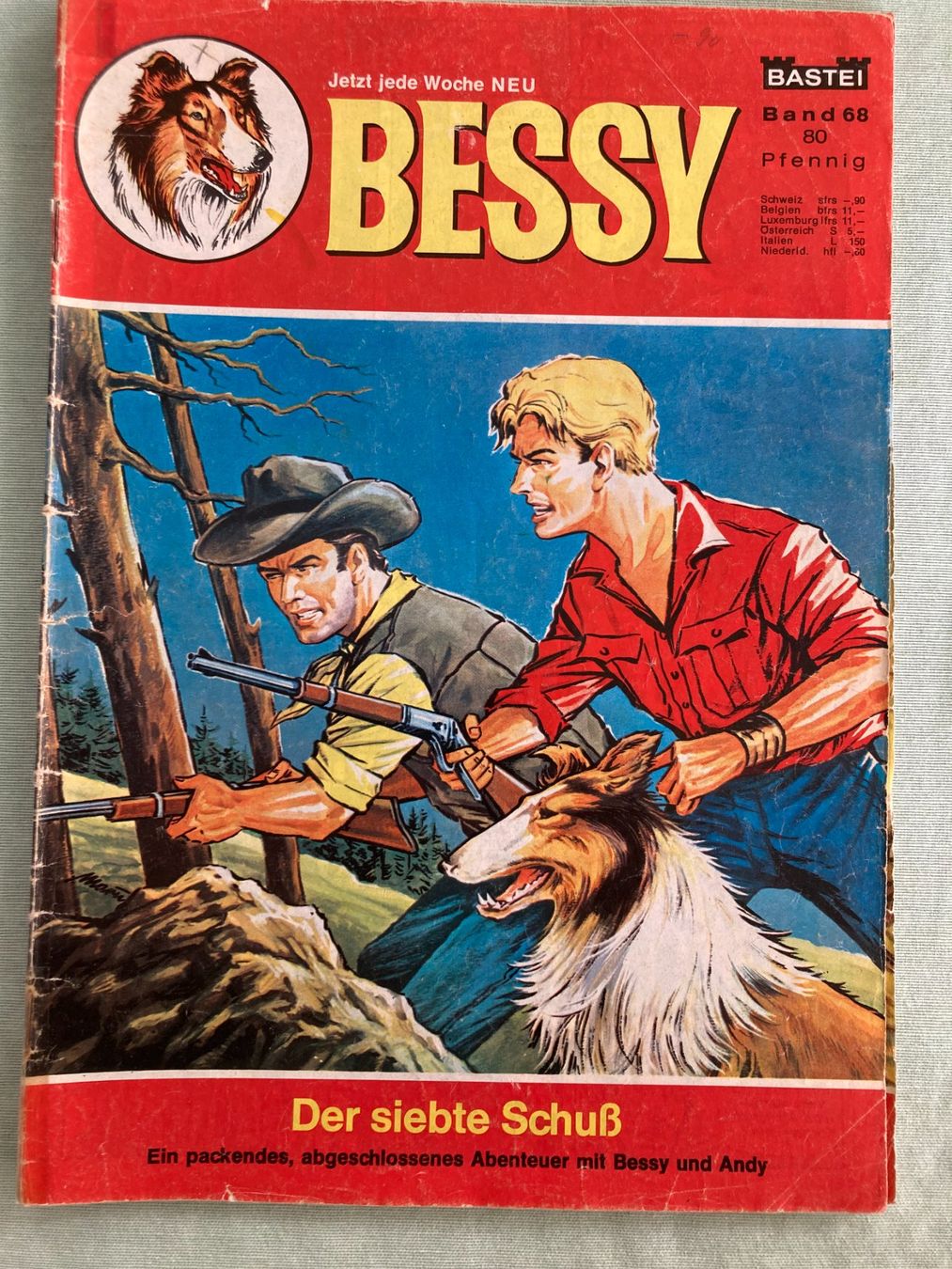 Comics: Bessy Erstauflage Nr. 68 – Gebraucht aus Untereggen von Carottos