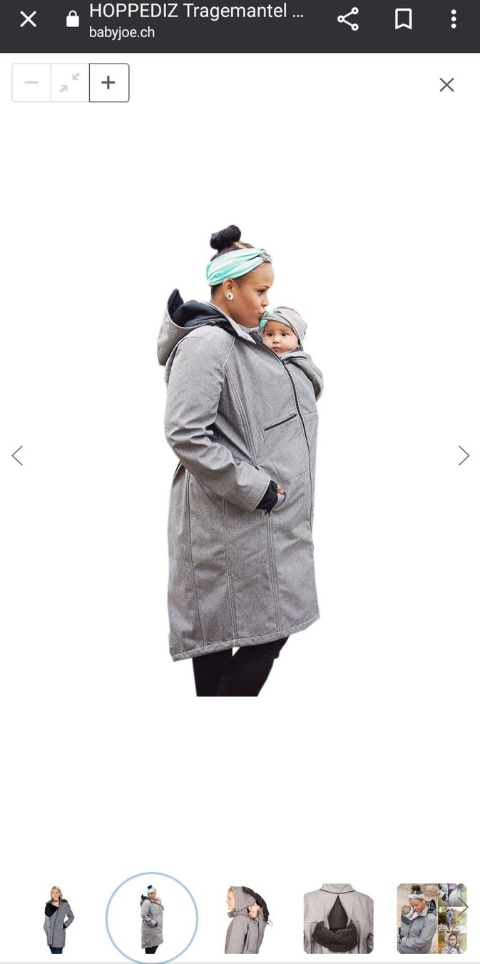 Cappotti: HOPPEDIZ Tragemantel 4-in-1 Softshell grau – Nuovo (secondo la descrizione) da Zweidlen venduto da VG159 2