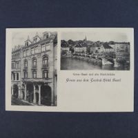 CENTRAL HOTEL Basel und alte Rheinbrücke