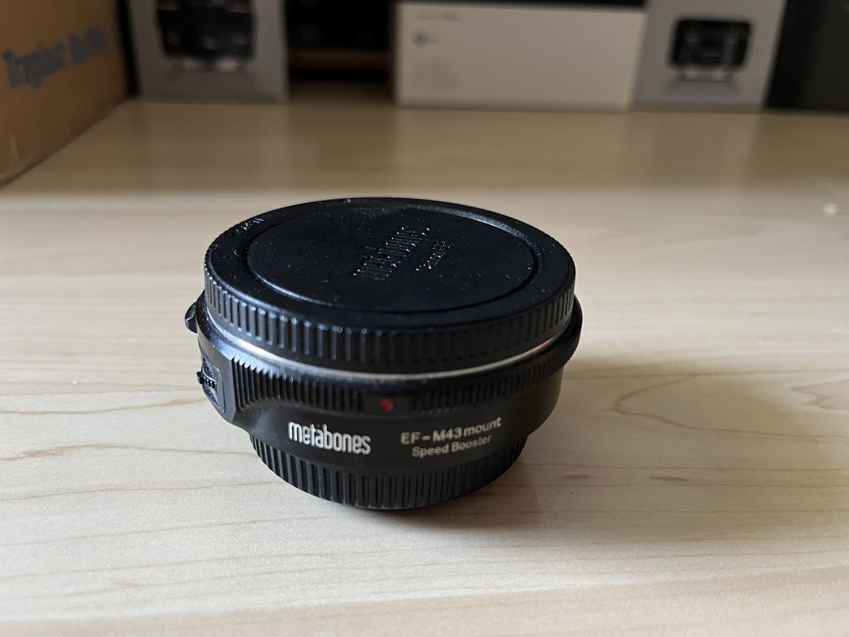 Metabones Adattatori foto: Metabones Speed Booster EF-M43 Mount – Usato da Biel/Bienne venduto da Kicks_Starter