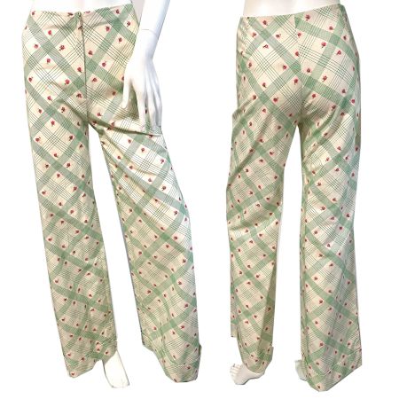 Hose Schlaghose XXS flared bootcut VINTAGE 1970s