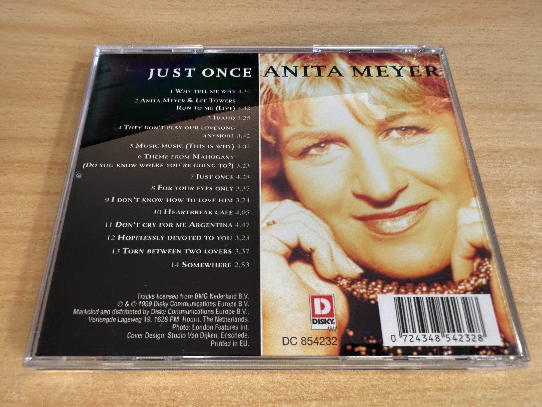 CDs: T5 Anita Meyer – Just Once – D'occasion à Rikon im Tösstal par Alpenmutz 1