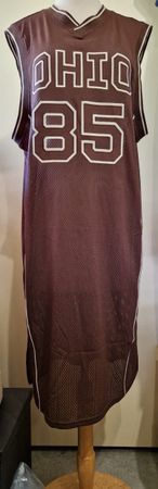 Braunes Basketball Kleid H&M, Ohio 85, Gr. L neu