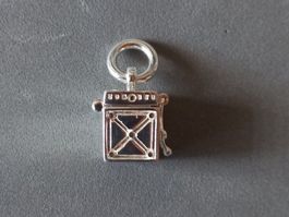 Silber Anhänger Charm Schatztruhe Kiste 925er Vintage ❤️?...