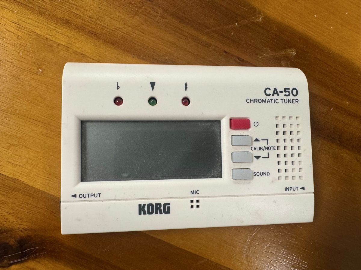 Korg Misurare: Korg CA-50 Chromatic Tuner – Usato da Turbenthal venduto da RobinHood77