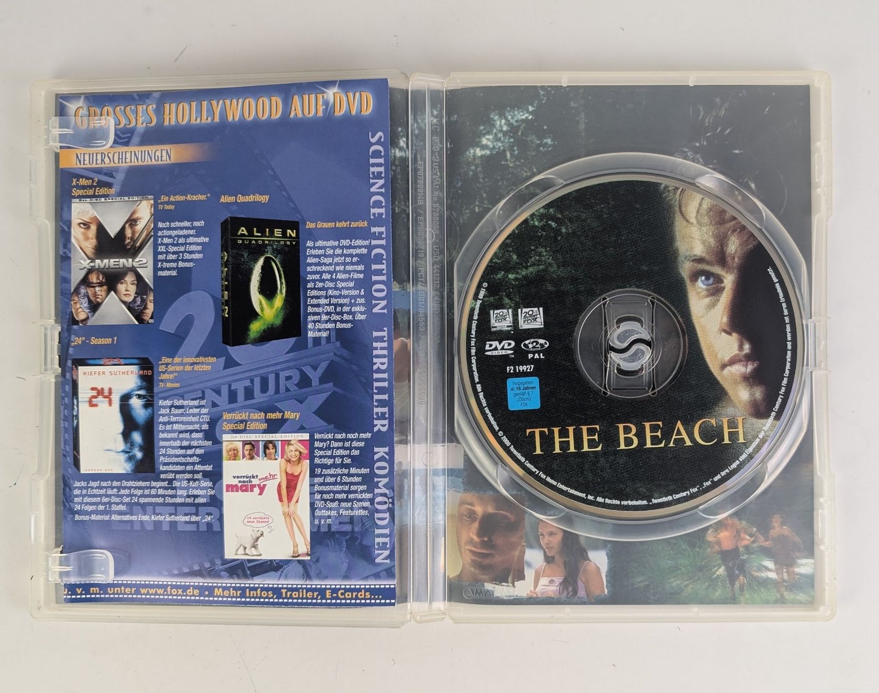 Alle DVDs: Leonardo DiCaprio "The Beach" DVD, Top Zustand – Gebraucht aus Zürich von axolottchen 2