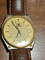Tissot SeaStar Quartz Vintage Uhr mit Hirsch-Lederband!